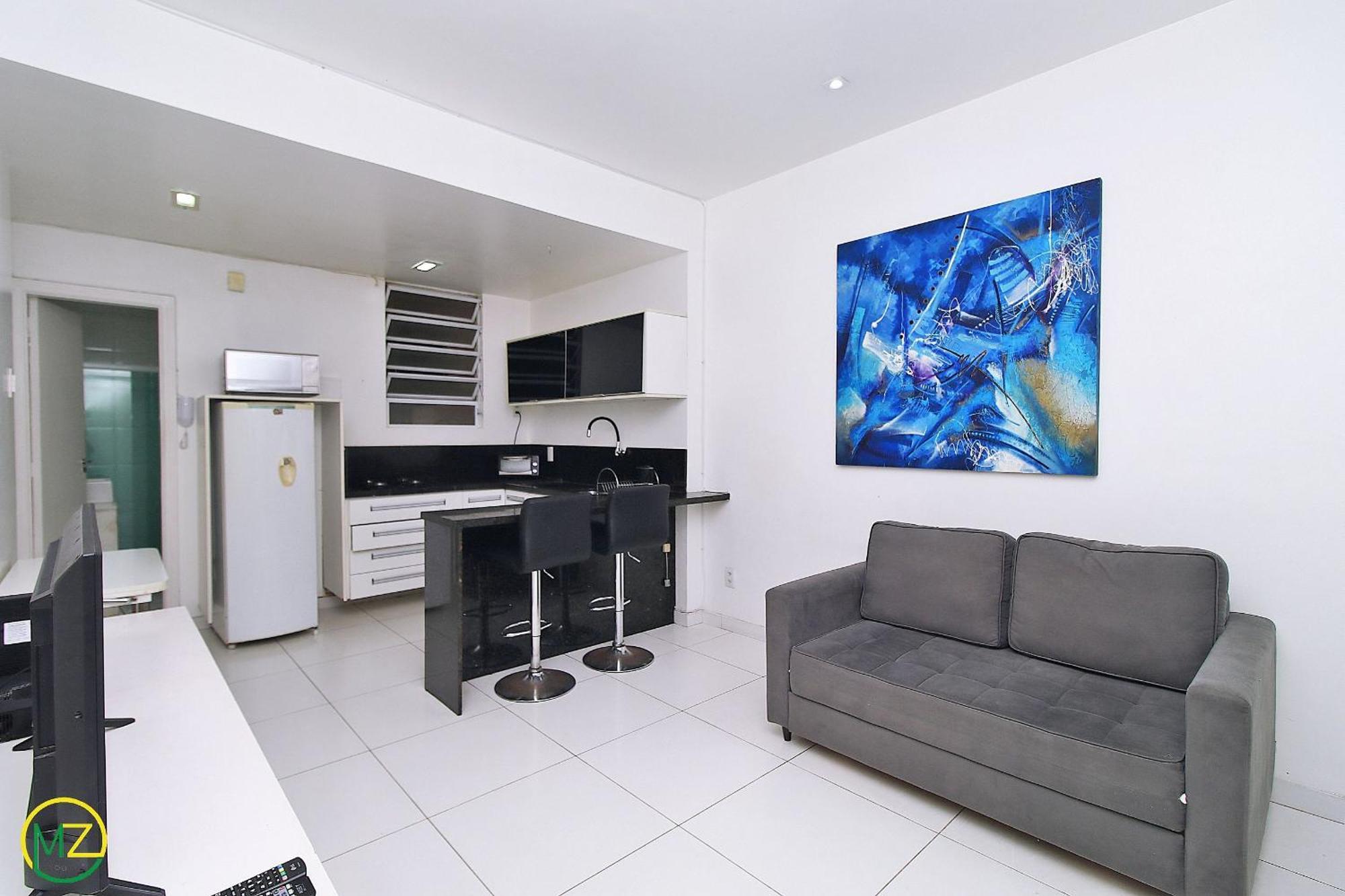 Studio Com Vista Lateral Para O Mar Em Copacabana Rio de Janeiro Extérieur photo